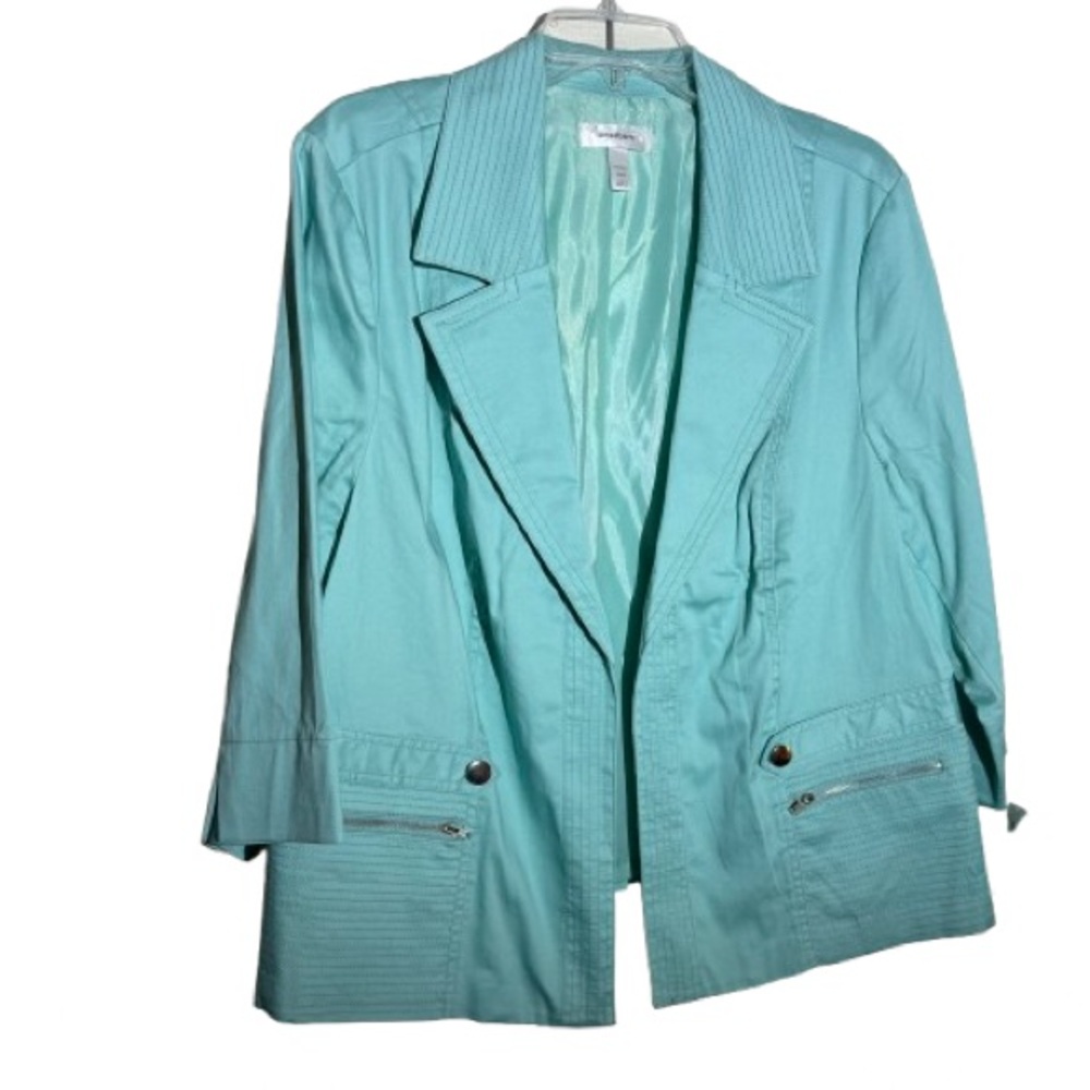 Dressbarn Aqua Blazer size 18/20